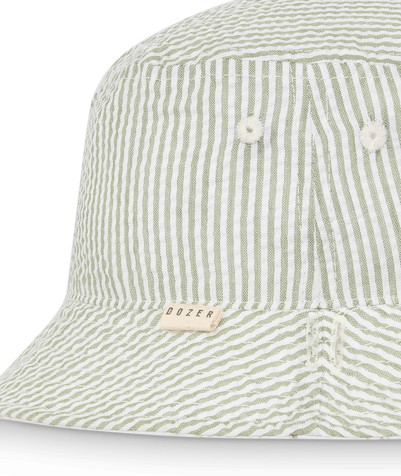 Dozer Baby Boys Bucket Hat - Off White Dinosaur Print - Richmond